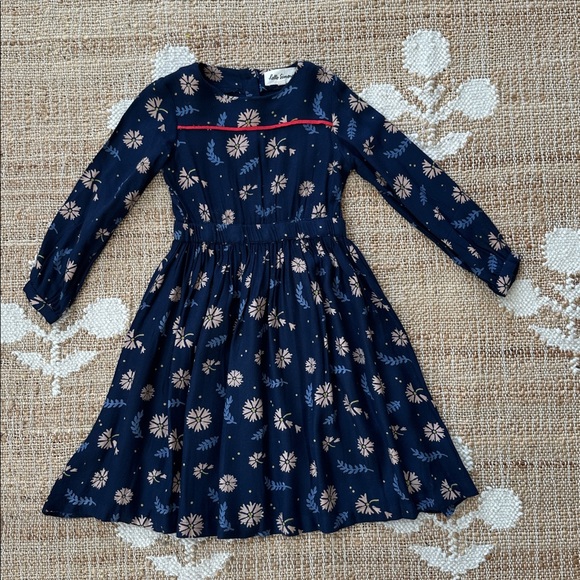 Other - Hello Simone Floral Navy Blue Dress